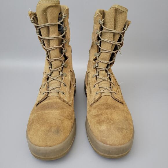 Belleville AFTW Mens Size 12 R Gore-Tex Military Flight Boots Sage Brown USA main image 12